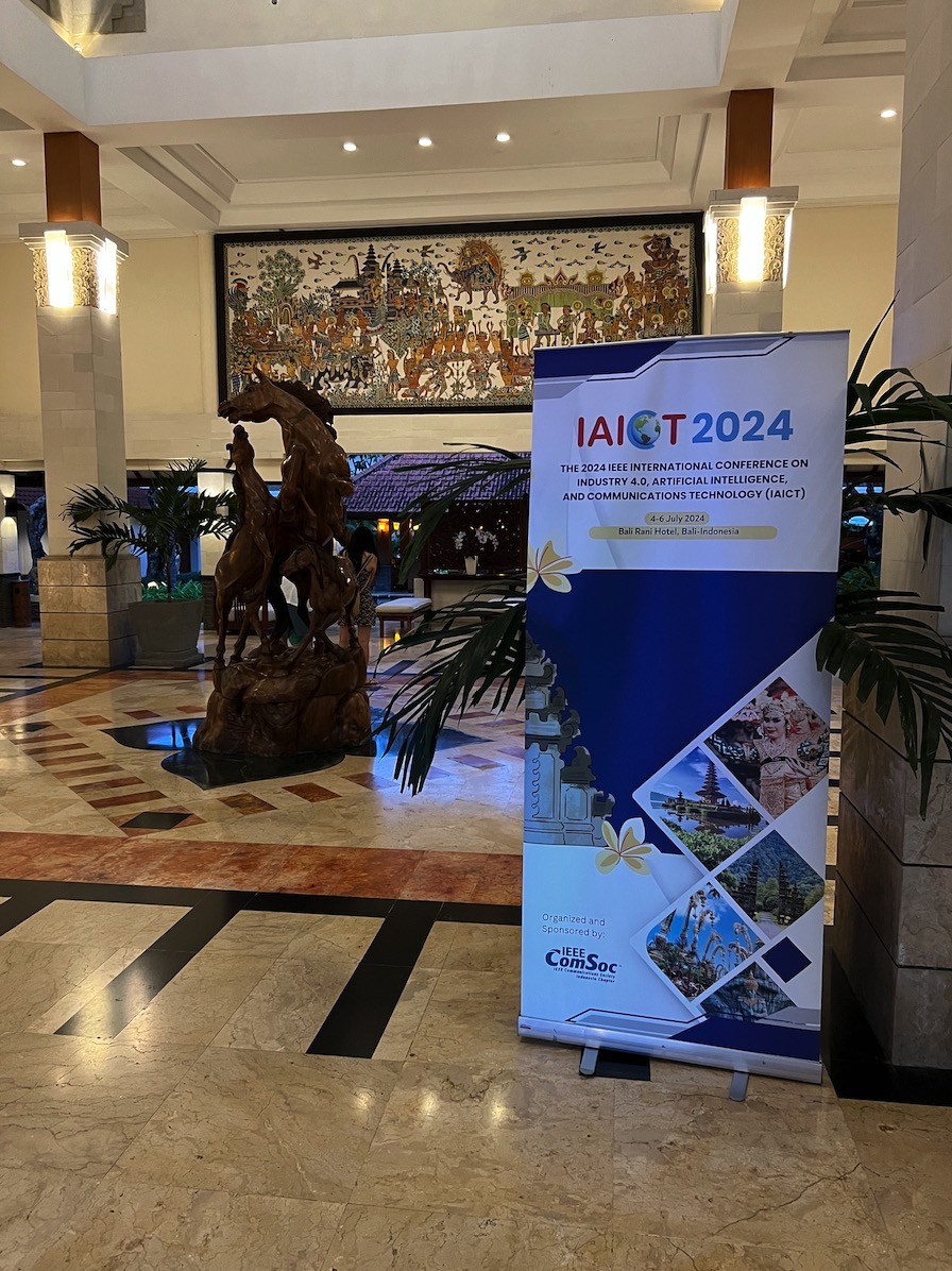 Steve Chan, presenter at the IEEE International Conference on Industry 4.0, Artificial Intelligence, and Communications Technology (IAICT)