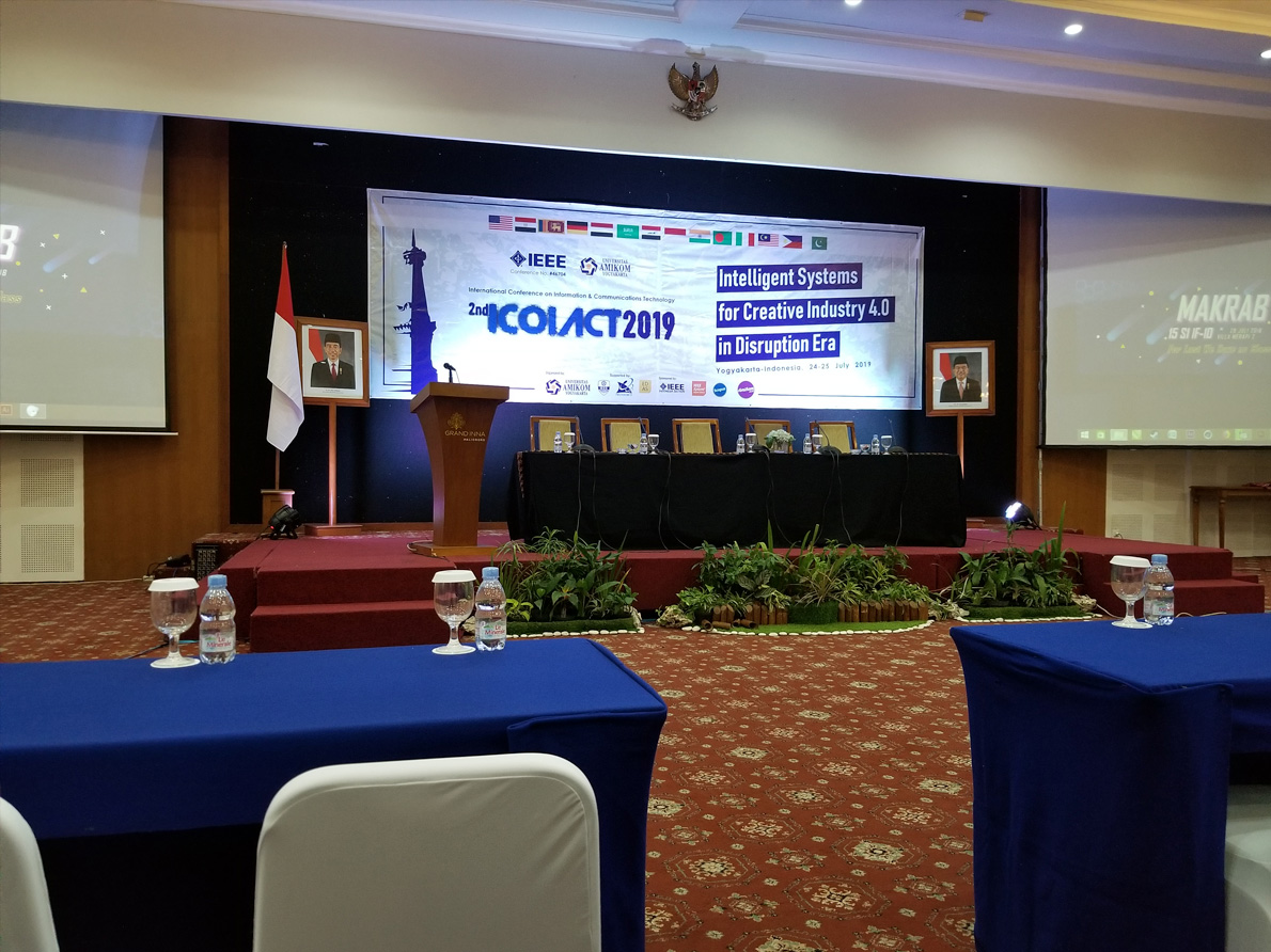 Steve Chan, presenter at the 2nd IEEE International Conference on Information and Communications Technology (ICOIACT)