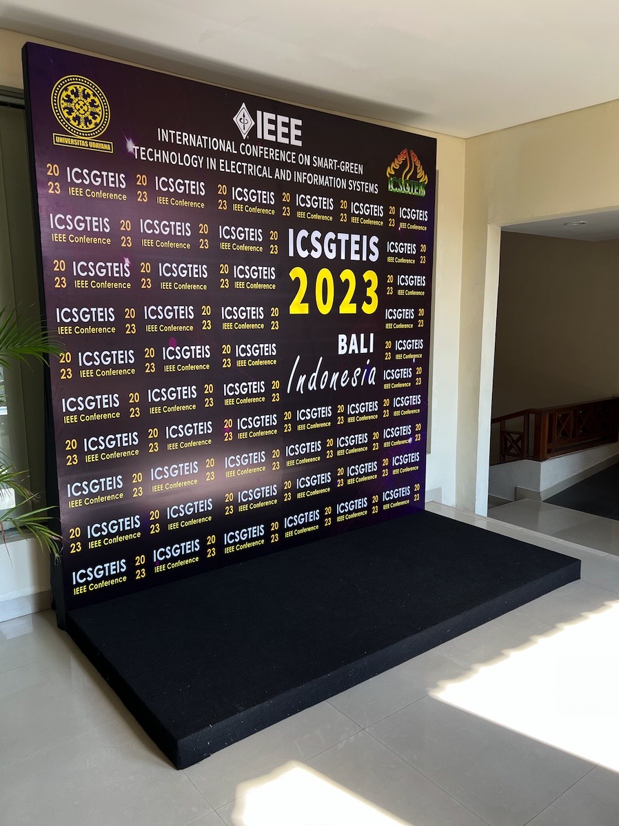 Steve Chan, presenter at the IEEE International Conference on Smart-Green Technology in Electrical and Information Systems (ICSGTEIS)